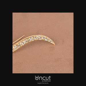 Indian Festive Brooch by UNCUT Jewelry