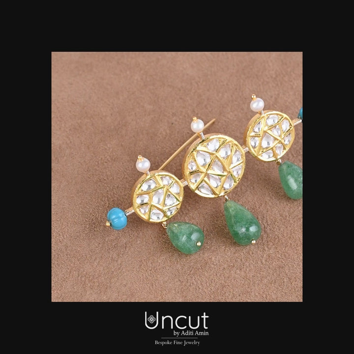 Festive Brooch by UNCUT Jewelry